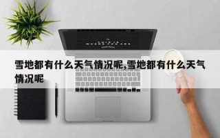 雪地都有什么天气情况呢,雪地都有什么天气情况呢