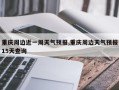 重庆周边近一周天气预报,重庆周边天气预报15天查询