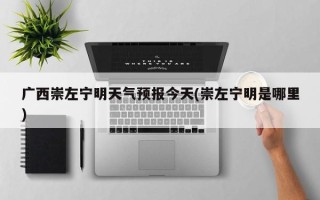 广西崇左宁明天气预报今天(崇左宁明是哪里)