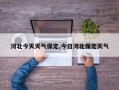河北今天天气保定,今日河北保定天气