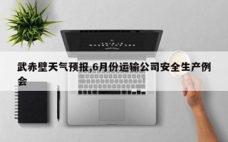 武赤壁天气预报,6月份运输公司安全生产例会