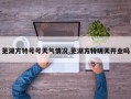 芜湖方特号号天气情况,芜湖方特明天开业吗