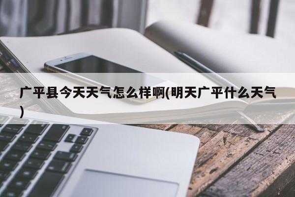 广平县今天天气怎么样啊(明天广平什么天气) 第1张