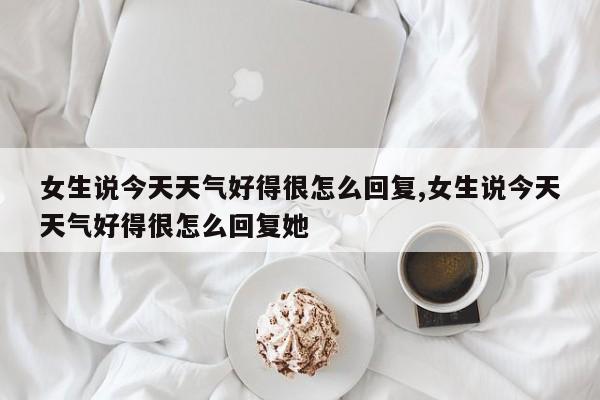 女生说今天天气好得很怎么回复,女生说今天天气好得很怎么回复她 第1张