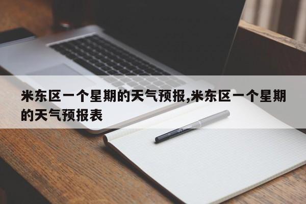 米东区一个星期的天气预报,米东区一个星期的天气预报表 第1张