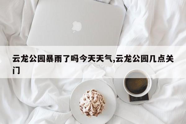 云龙公园暴雨了吗今天天气,云龙公园几点关门 第1张